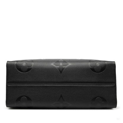 Second hand Louis Vuitton Onthego GM Leather Empreinte Shopper Handbag Monogram - Tabita Bags