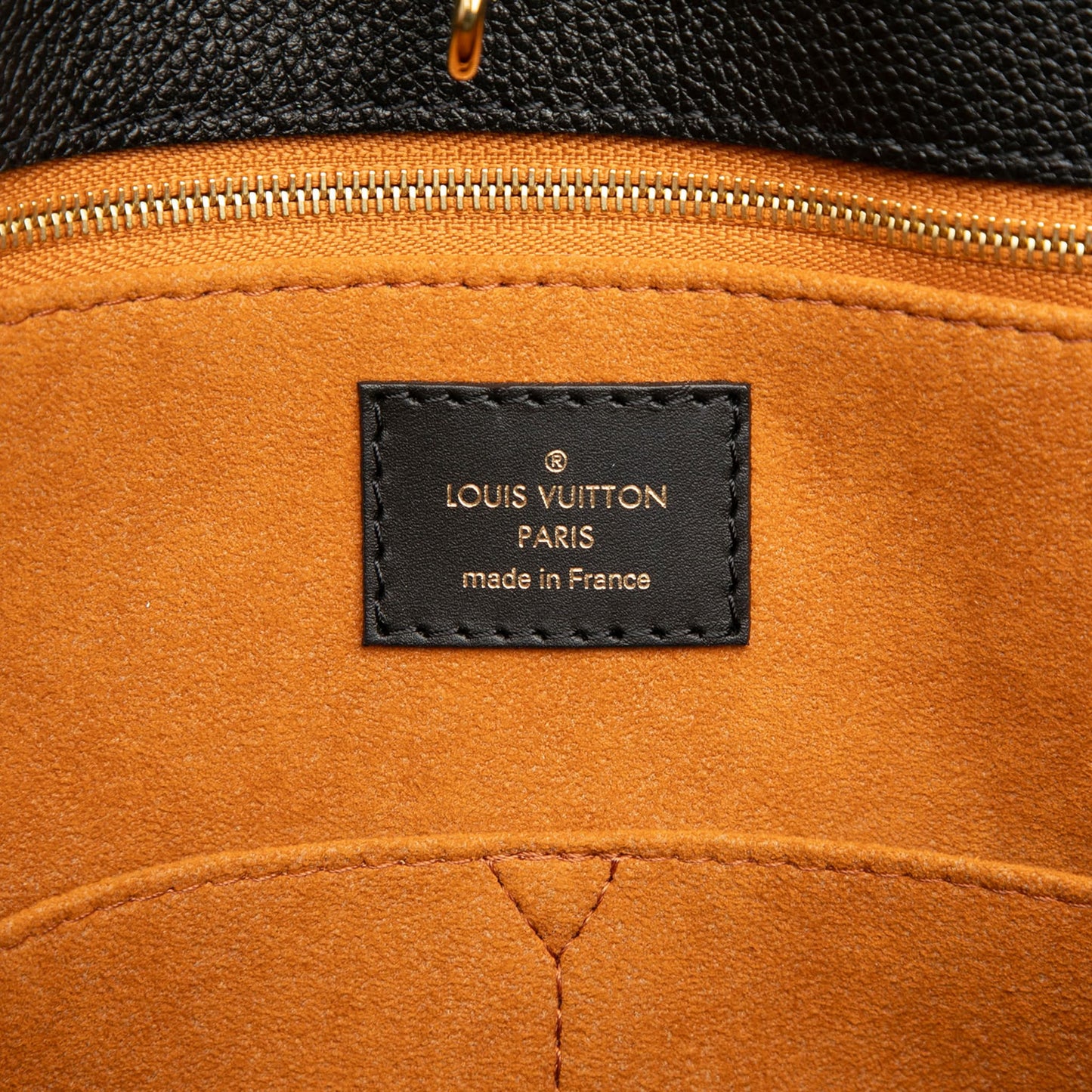 Second hand Louis Vuitton Onthego GM Leather Empreinte Shopper Handbag Monogram - Tabita Bags