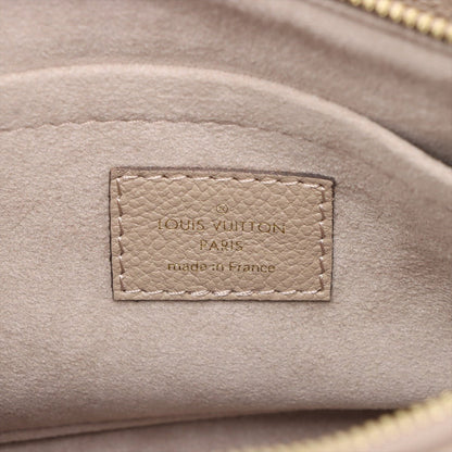 Second hand Louis Vuitton Onthego Leather East West Empreinte Tote Handbag Taupe - Tabita Bags