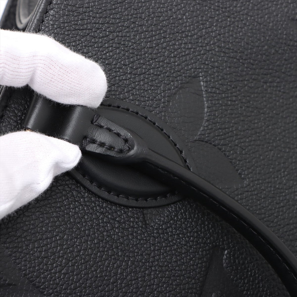 Second hand Louis Vuitton Onthego MM Calfskin Grained Leather Empreinte Tote Shoulder Bag Giant monogram - Tabita Bags