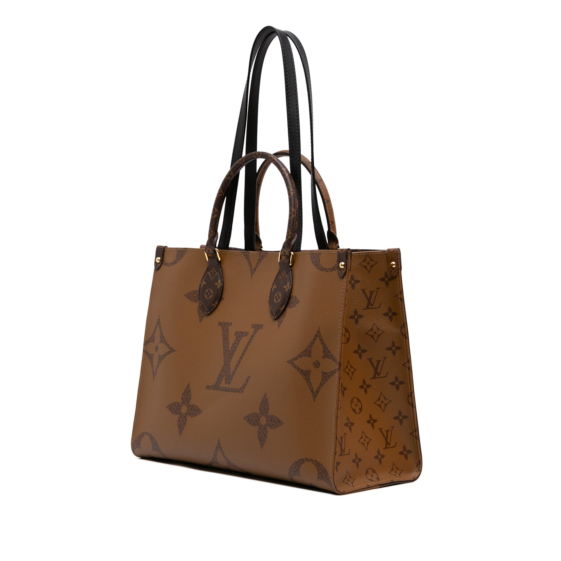 Second hand Louis Vuitton Onthego MM Canvas Monogram Giant Shopper Handbag Monogram - Tabita Bags