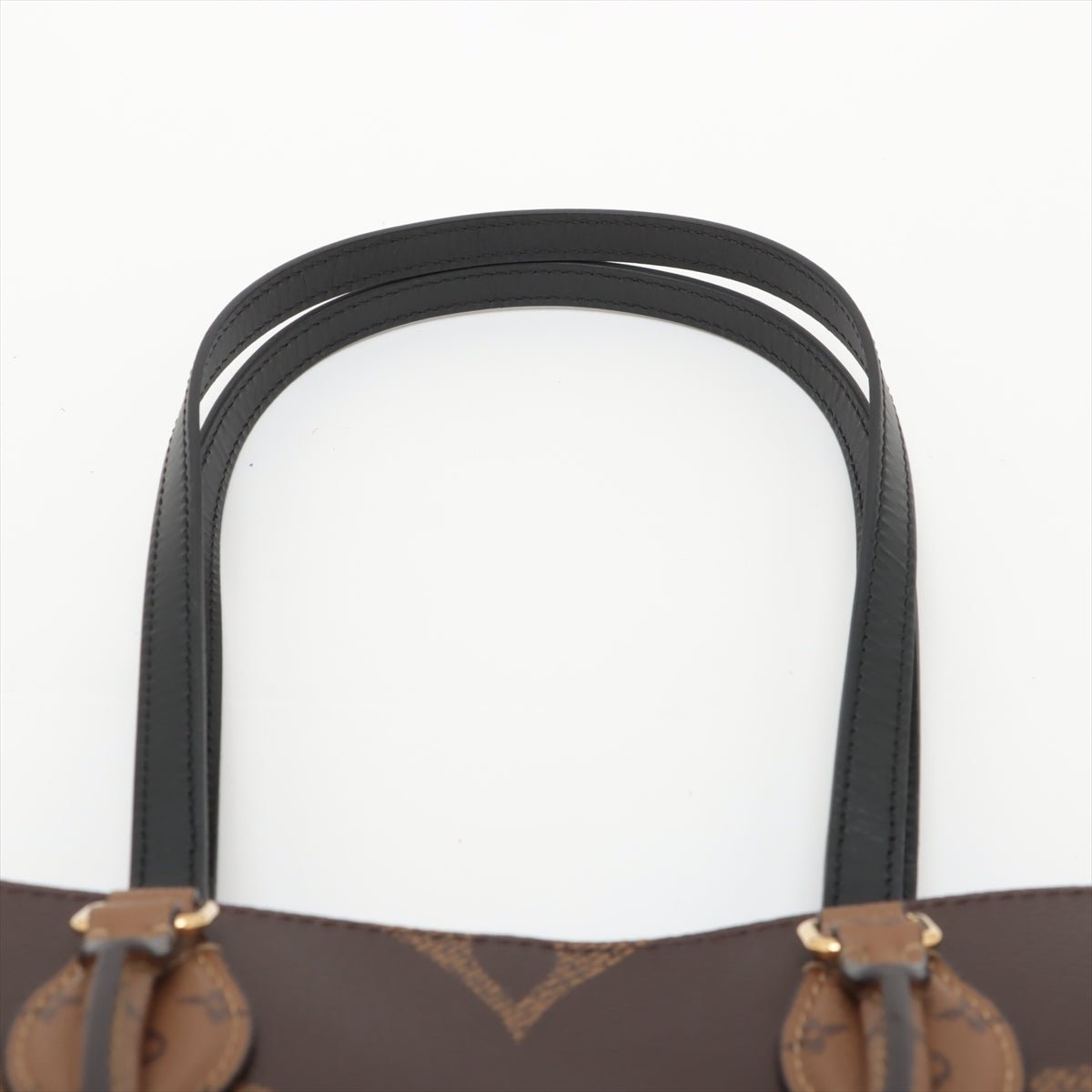 Second hand Louis Vuitton Onthego MM Canvas Monogram Giant Shopper Handbag Monogram Reverse - Tabita Bags