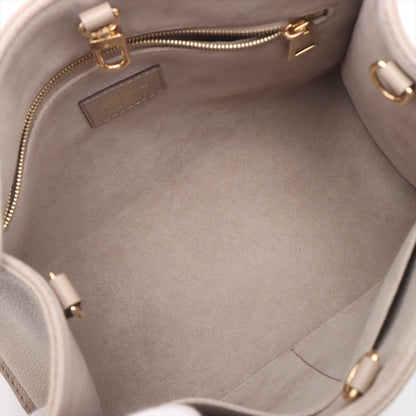 Second hand Louis Vuitton Onthego PM Calfskin Grained Leather Empreinte Tote Shoulder Bag Giant Empreinte - Tabita Bags