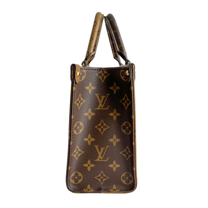 Second hand Louis Vuitton Onthego PM Canvas Monogram Giant Shopper Handbag Monogram Reverse - Tabita Bags