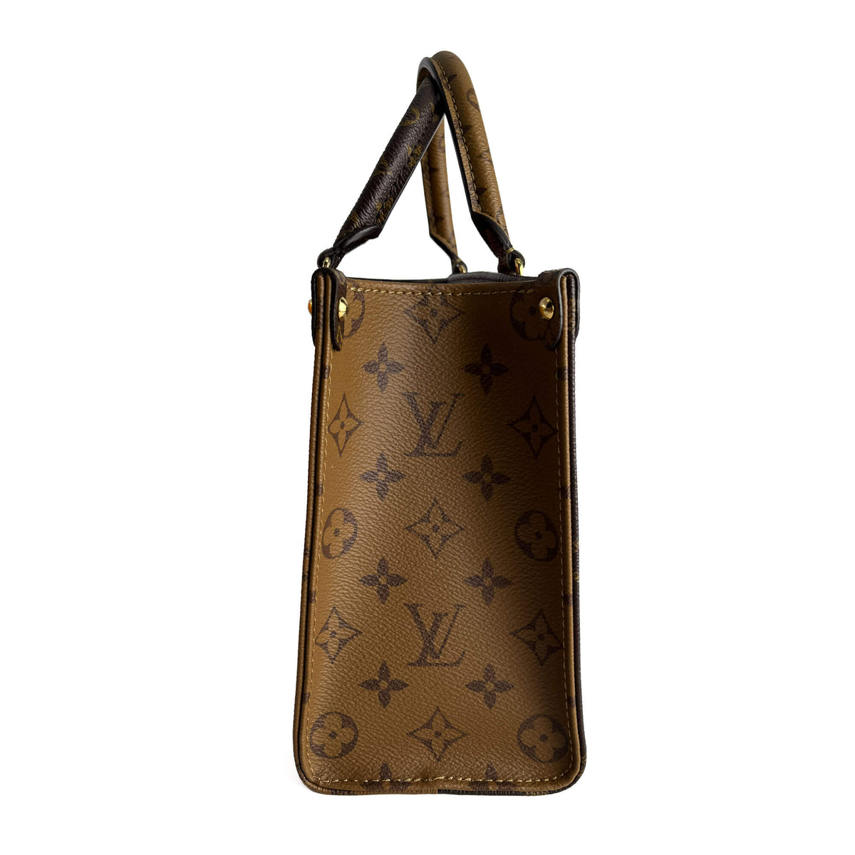 Second hand Louis Vuitton Onthego PM Canvas Monogram Giant Shopper Handbag Monogram Reverse - Tabita Bags
