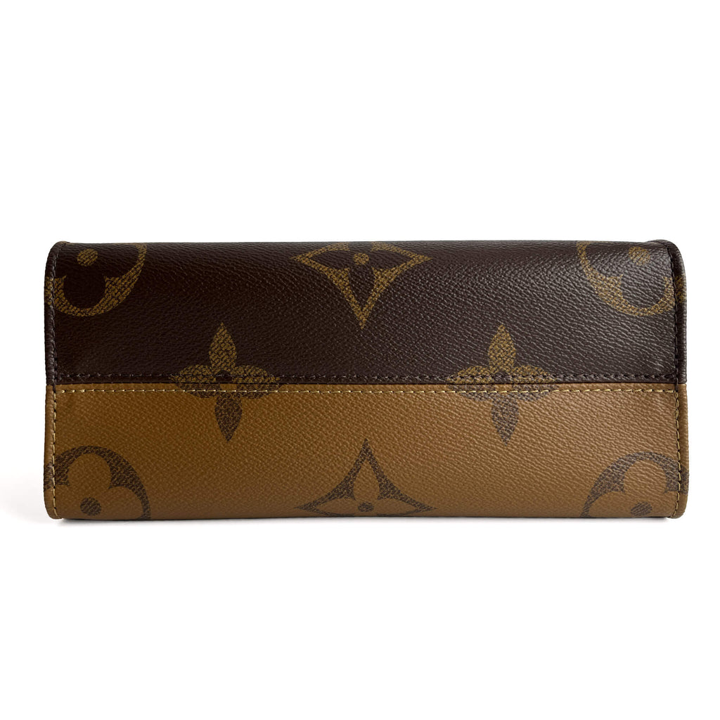 Second hand Louis Vuitton Onthego PM Canvas Monogram Giant Shopper Handbag Monogram Reverse - Tabita Bags