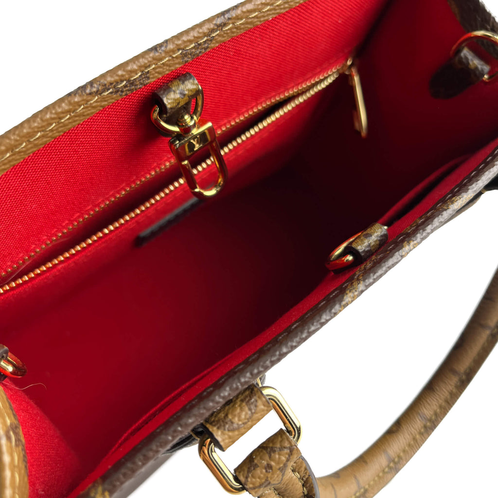 Second hand Louis Vuitton Onthego PM Canvas Monogram Giant Shopper Handbag Monogram Reverse - Tabita Bags