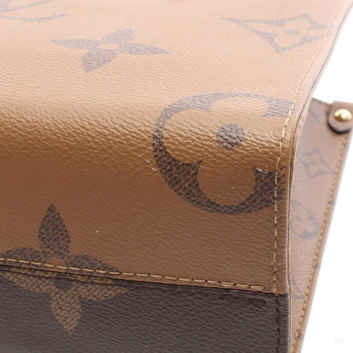 Second hand Louis Vuitton Onthego PM Canvas Monogram Shopper Handbag Giant Monogram - Tabita Bags