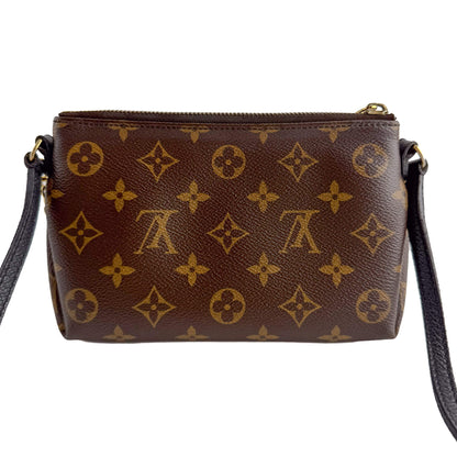 Second hand Louis Vuitton Pallas Canvas Clutch With Chain Bag Monogram - Tabita Bags