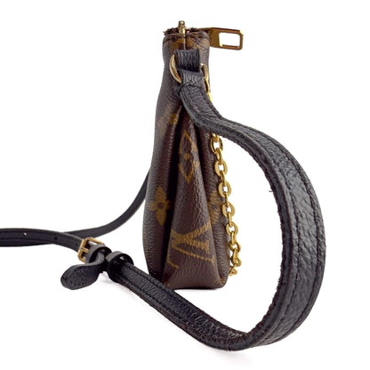 Second hand Louis Vuitton Pallas Canvas Clutch With Chain Bag Monogram - Tabita Bags
