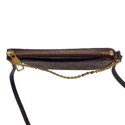 Second hand Louis Vuitton Pallas Canvas Clutch With Chain Bag Monogram - Tabita Bags