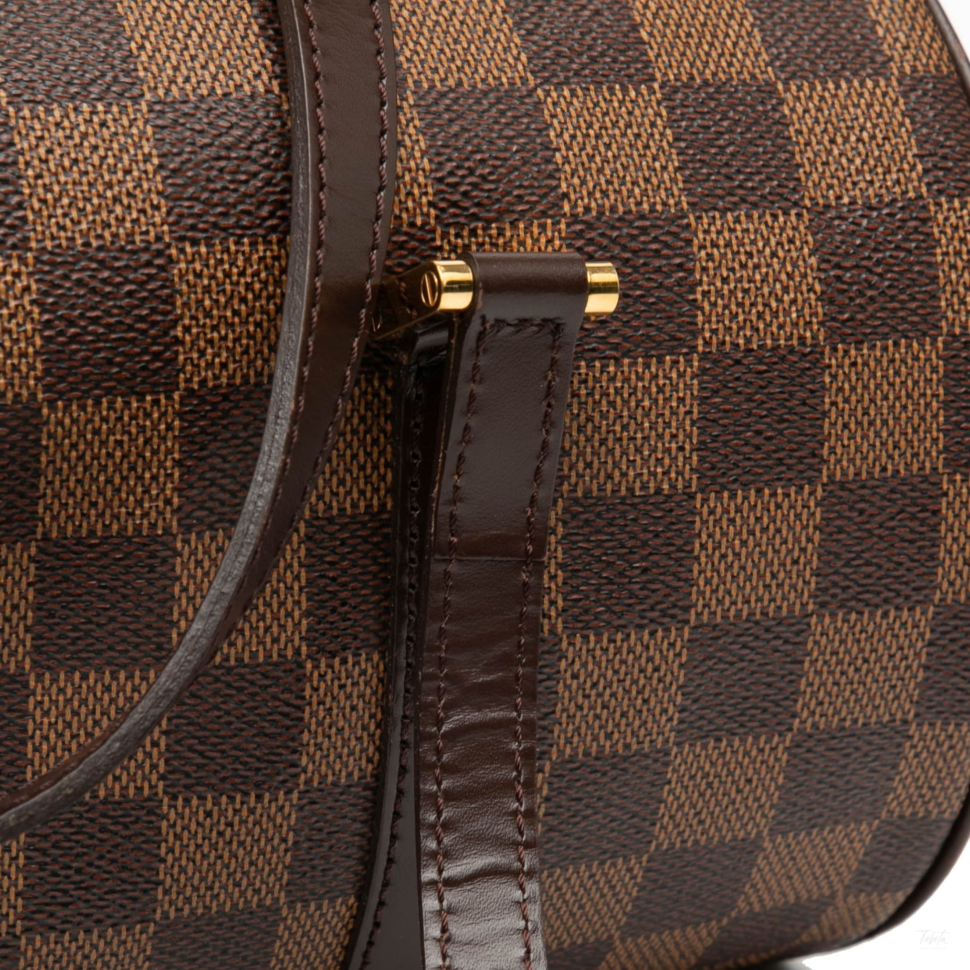 Second hand Louis Vuitton Papillon 30 Canvas Trunk Handbag Damier Ebene - Tabita Bags