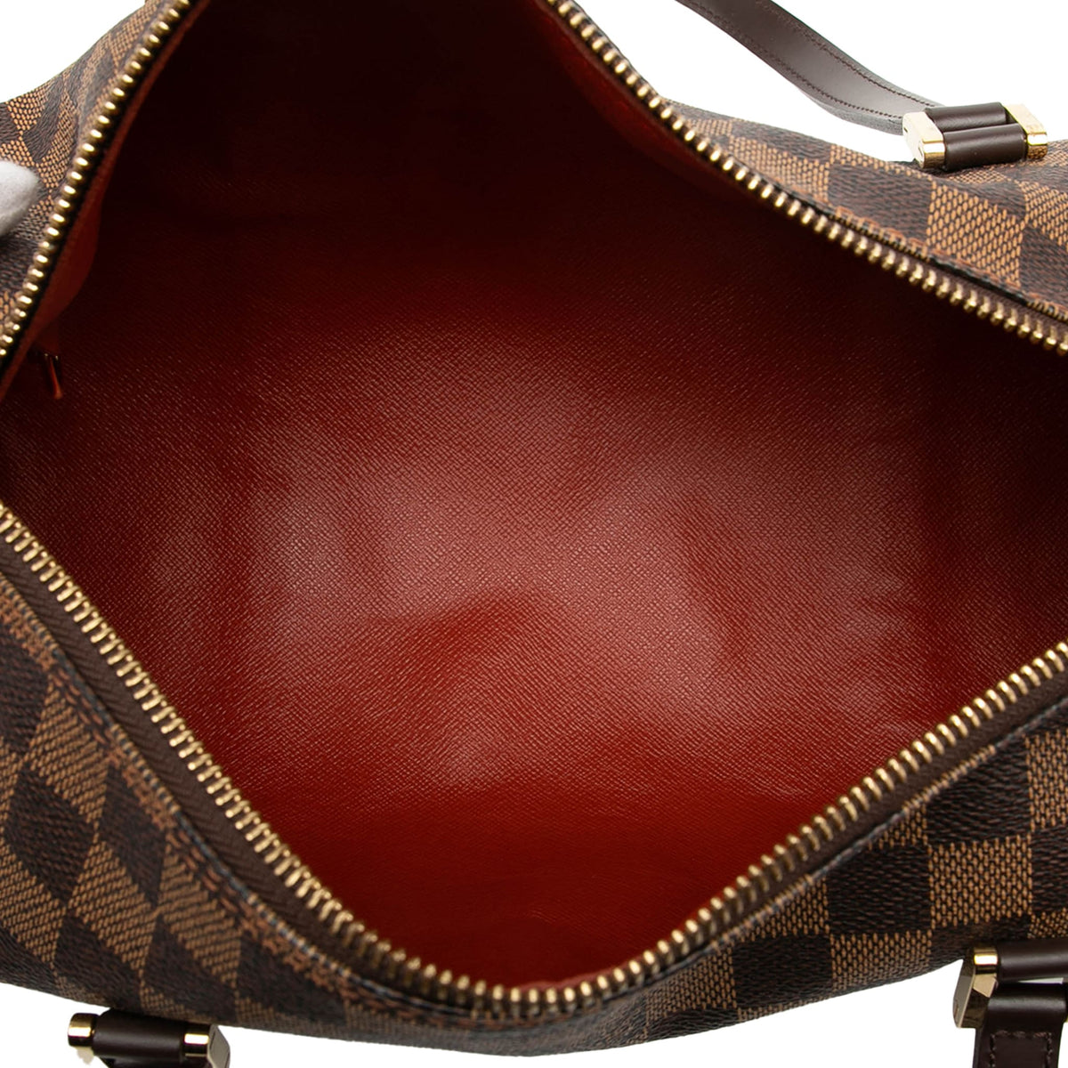 Second hand Louis Vuitton Papillon 30 Canvas Trunk Handbag Damier Ebene - Tabita Bags