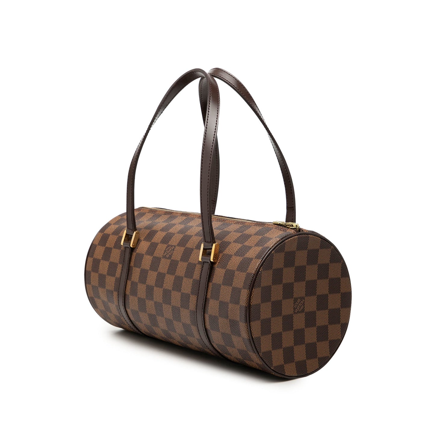 Second hand Louis Vuitton Papillon 30 Canvas Trunk Handbag Damier Ebene - Tabita Bags