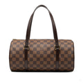 Second hand Louis Vuitton Papillon 30 Canvas Trunk Handbag Damier Ebene - Tabita Bags