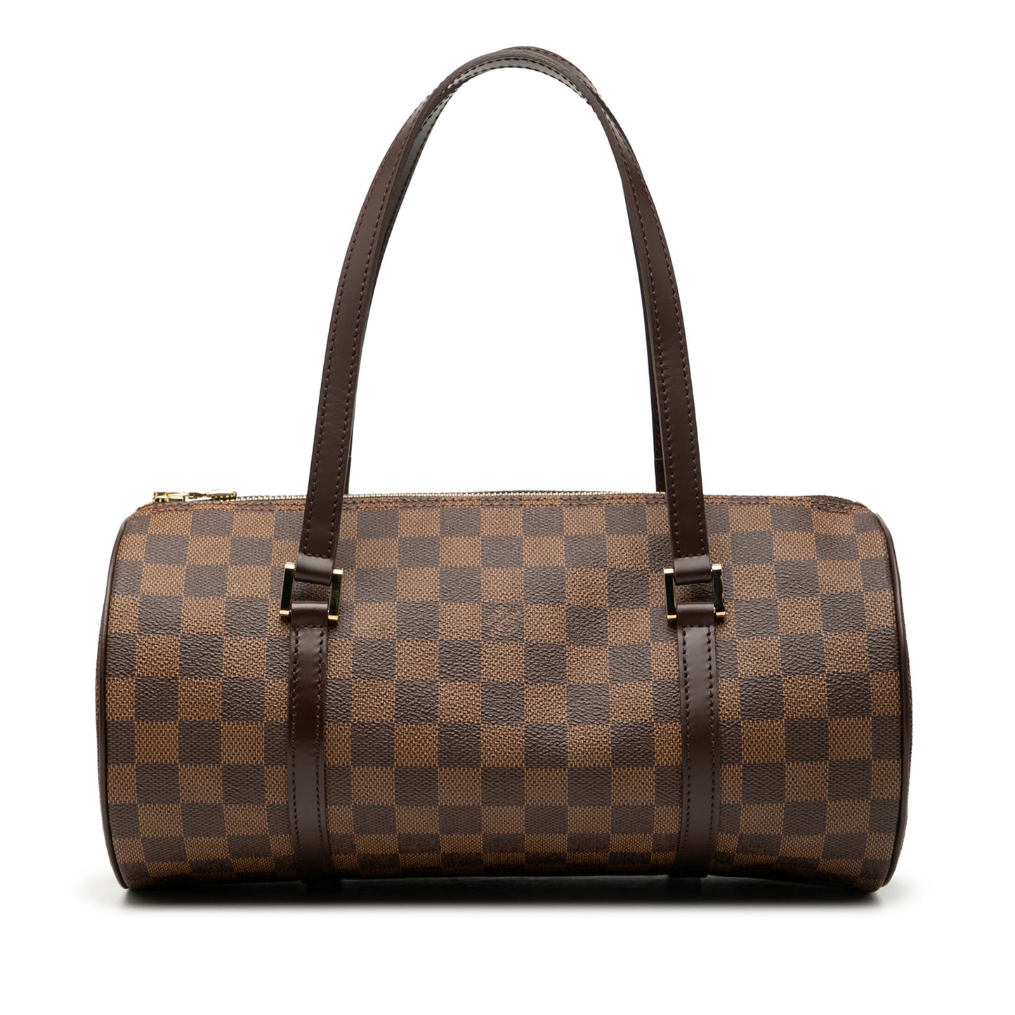Second hand Louis Vuitton Papillon 30 Canvas Trunk Handbag Damier Ebene - Tabita Bags