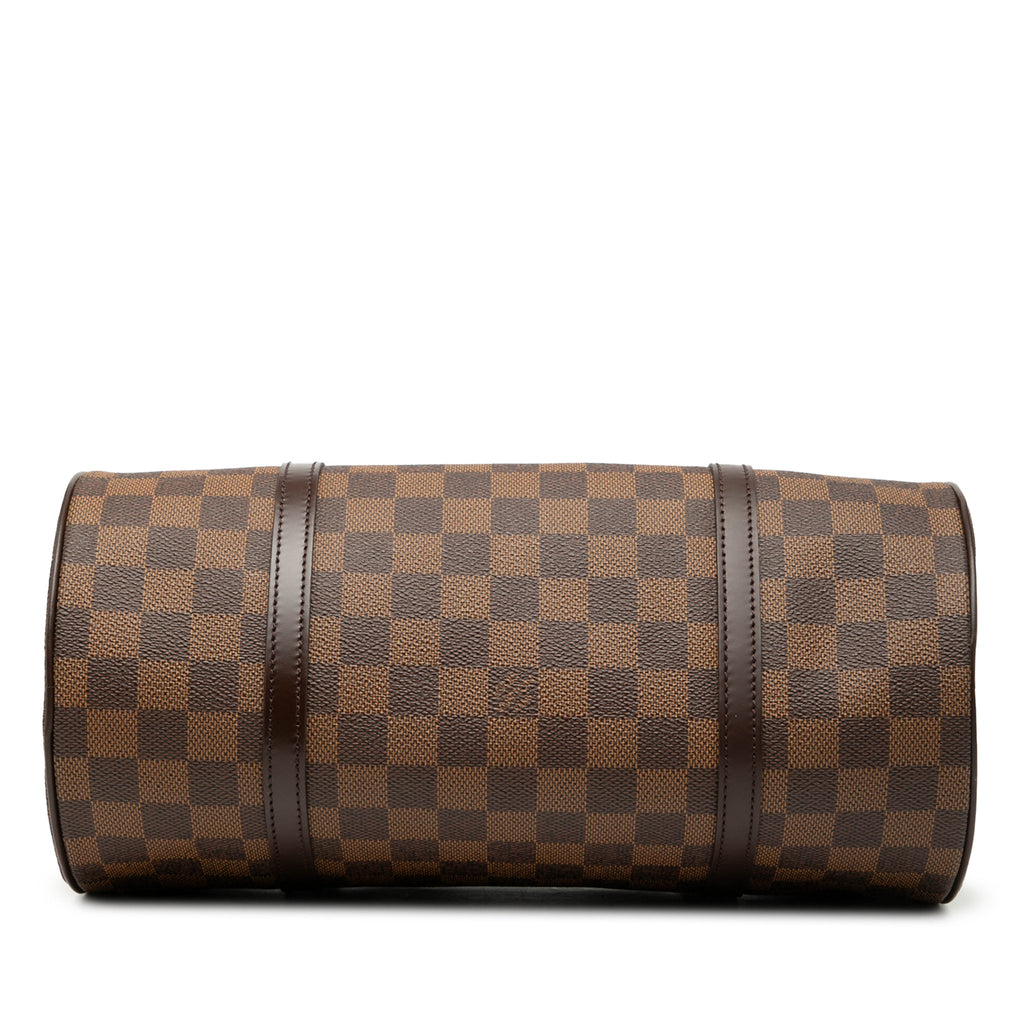 Second hand Louis Vuitton Papillon 30 Canvas Trunk Handbag Damier Ebene - Tabita Bags