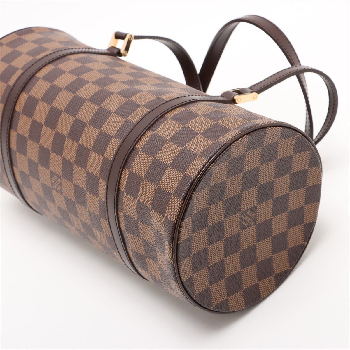 Second hand Louis Vuitton Papillon 30 Canvas Trunk Handbag Damier Ebene - Tabita Bags