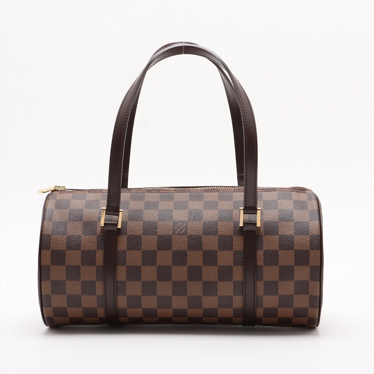 Second hand Louis Vuitton Papillon 30 Canvas Trunk Handbag Damier Ebene - Tabita Bags