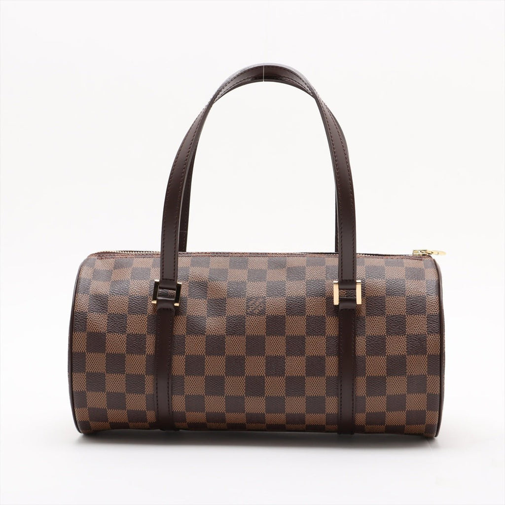 Second hand Louis Vuitton Papillon 30 Canvas Trunk Handbag Damier Ebene - Tabita Bags