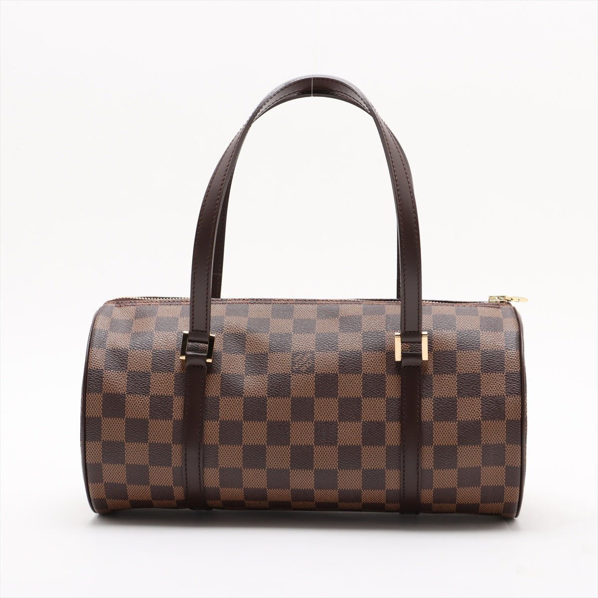 Second hand Louis Vuitton Papillon 30 Canvas Trunk Handbag Damier Ebene - Tabita Bags