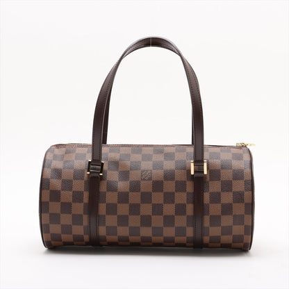 Second hand Louis Vuitton Papillon 30 Canvas Trunk Handbag Damier Ebene - Tabita Bags