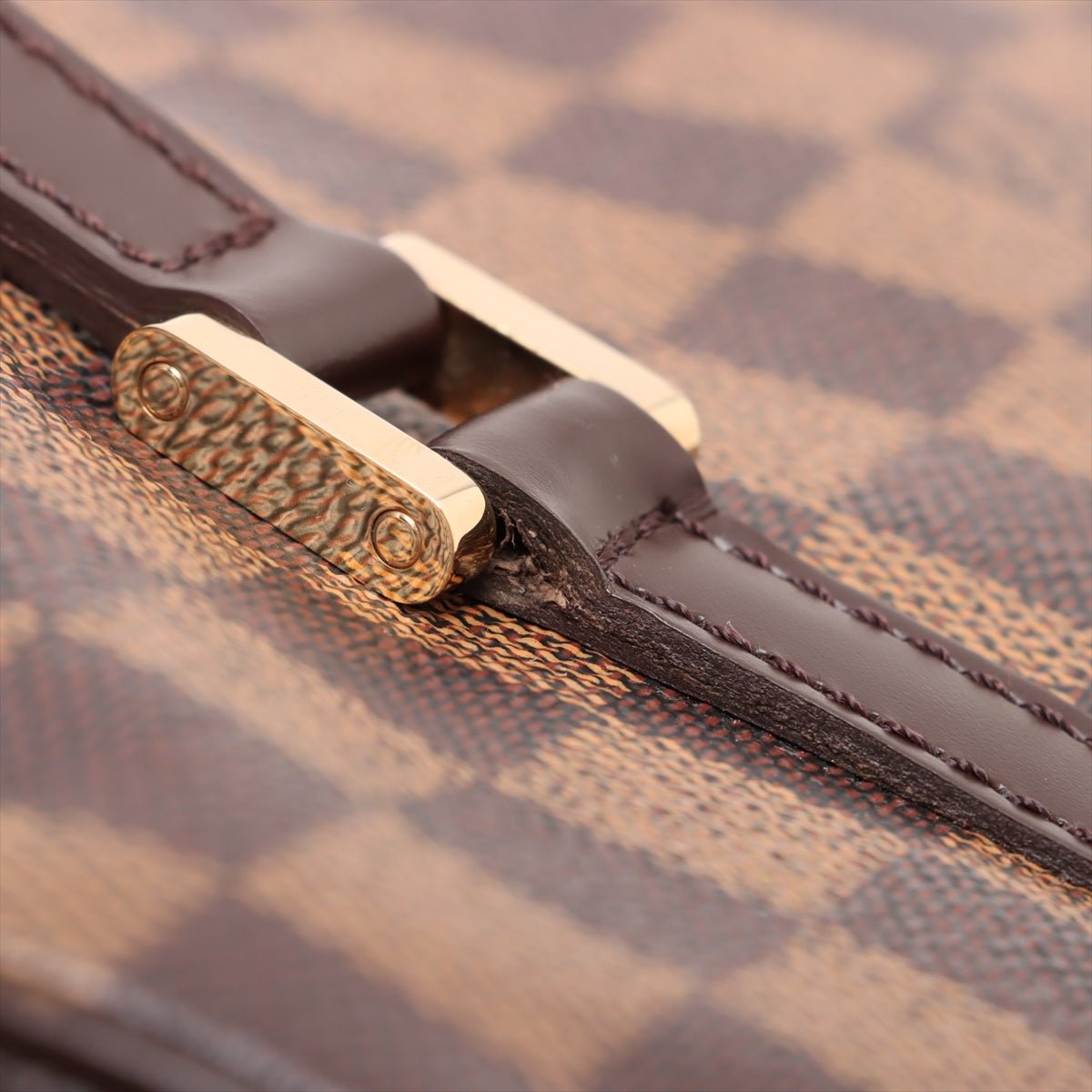 Second hand Louis Vuitton Papillon 30 Canvas Trunk Handbag Damier Ebene - Tabita Bags