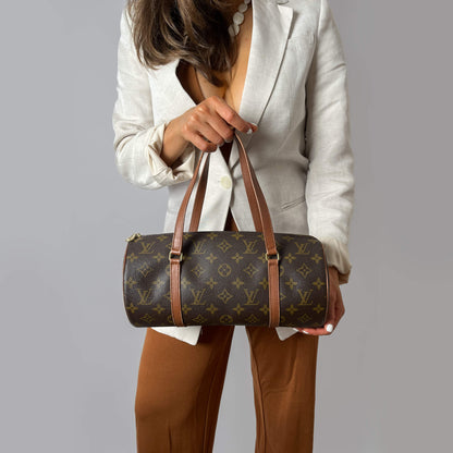 Second hand Louis Vuitton Papillon 30 Canvas Trunk Handbag Monogram - Tabita Bags