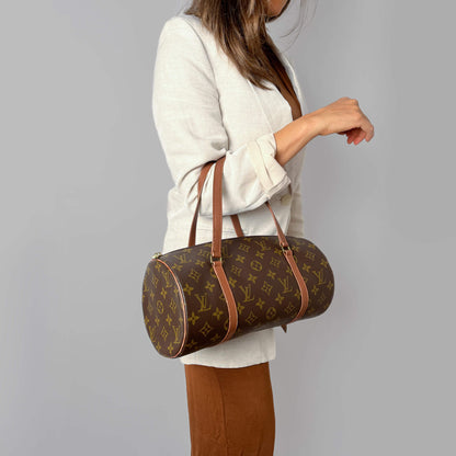 Second hand Louis Vuitton Papillon 30 Canvas Trunk Handbag Monogram - Tabita Bags