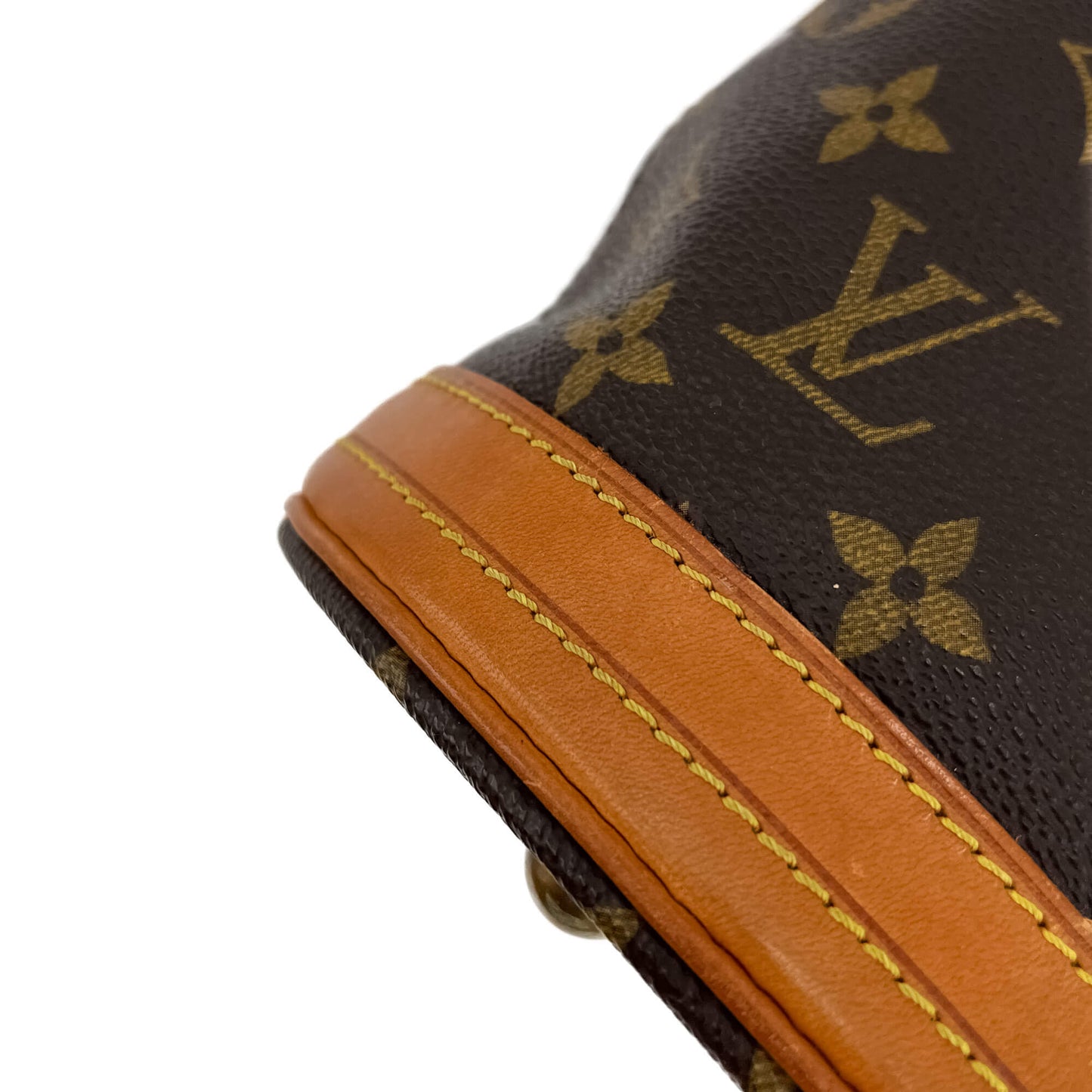 Second hand Louis Vuitton Petit 23 PM Canvas Bucket Bag pouch Monogram - Tabita Bags