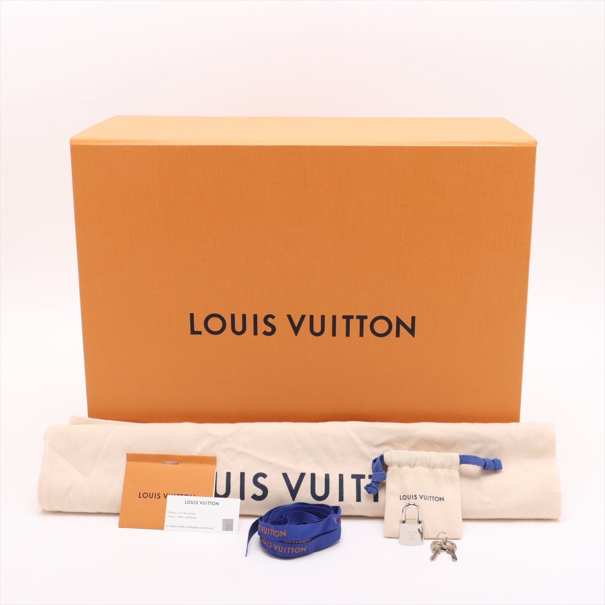 Second hand Louis Vuitton Petit Palais Leather Empreinte Tote Handbag Brume - Tabita Bags