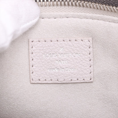 Second hand Louis Vuitton Petit Palais Leather Empreinte Tote Handbag Brume - Tabita Bags