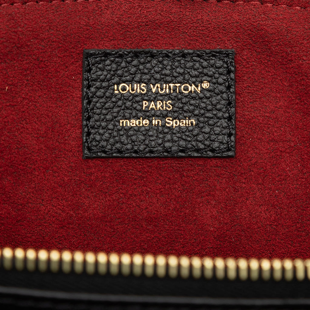 Second hand Louis Vuitton Petit Palais Leather Empreinte Tote Handbag Monogram Empreinte - Tabita Bags