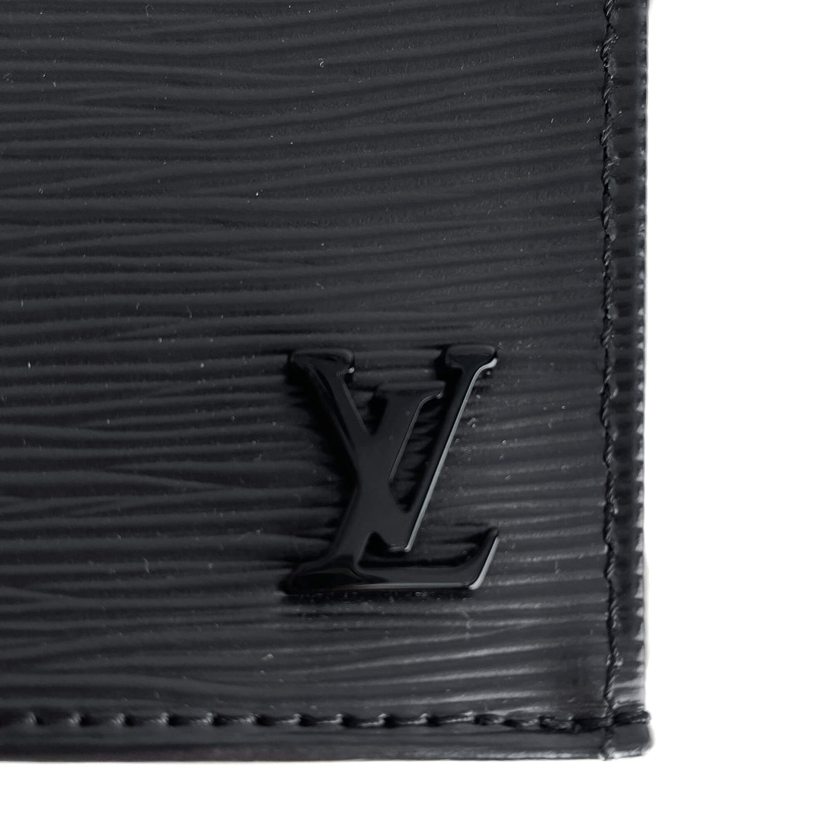 Second hand Louis Vuitton Petit Sac Plat Petit Epi Leather Tote Handbag Black - Tabita Bags