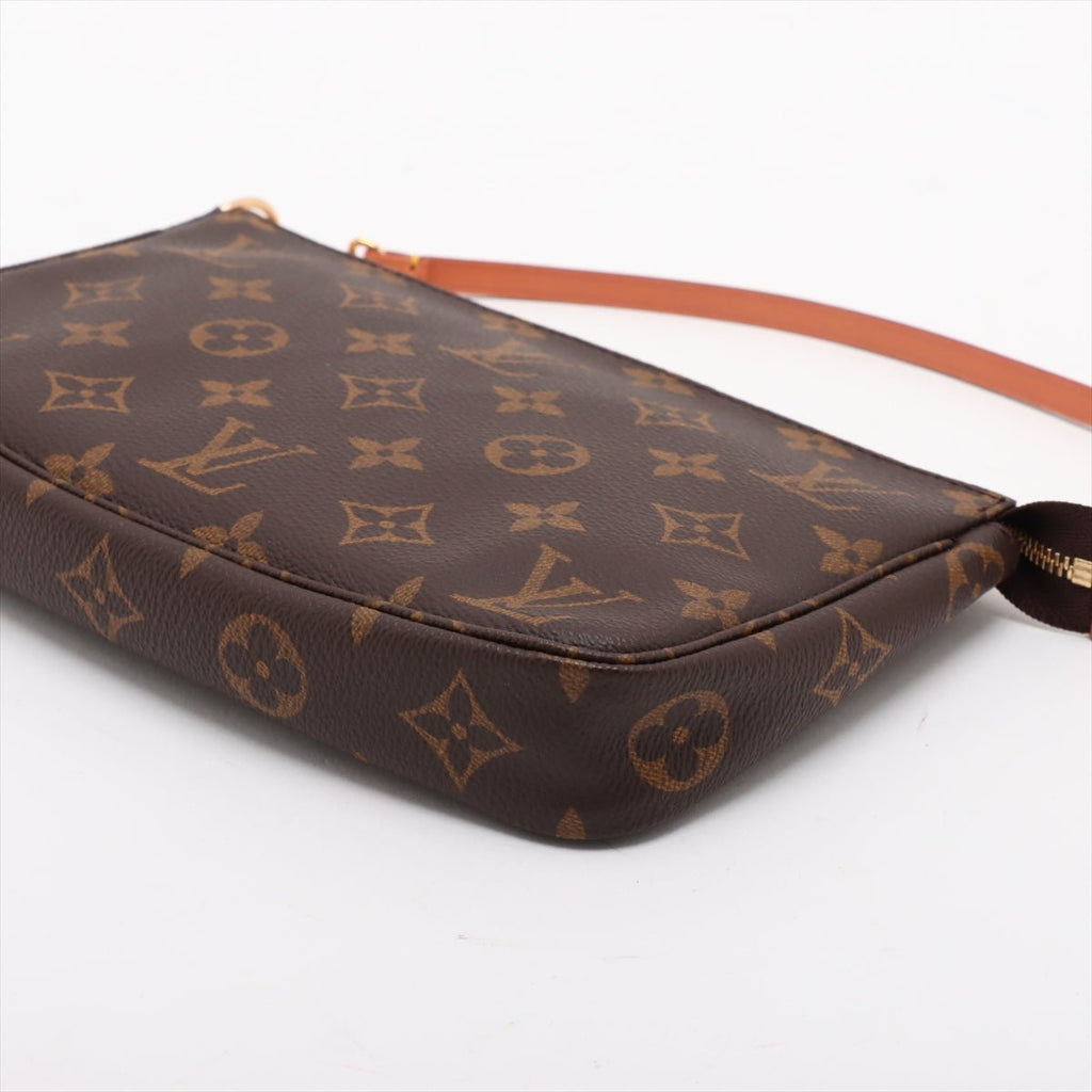 Second hand Louis Vuitton Pochette Canvas Pouch Clutch Monogram - Tabita Bags