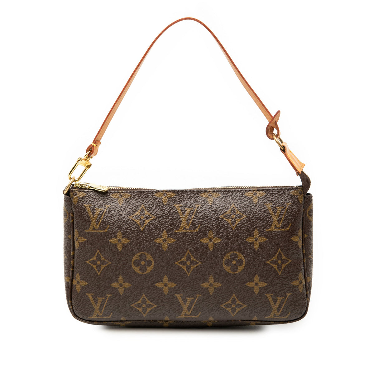 Second hand Louis Vuitton Pochette Canvas Pouch Clutch Monogram - Tabita Bags