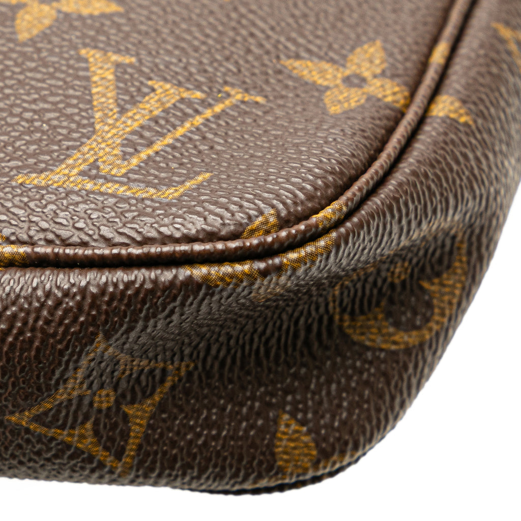 Second hand Louis Vuitton Pochette Canvas Pouch Clutch Monogram - Tabita Bags