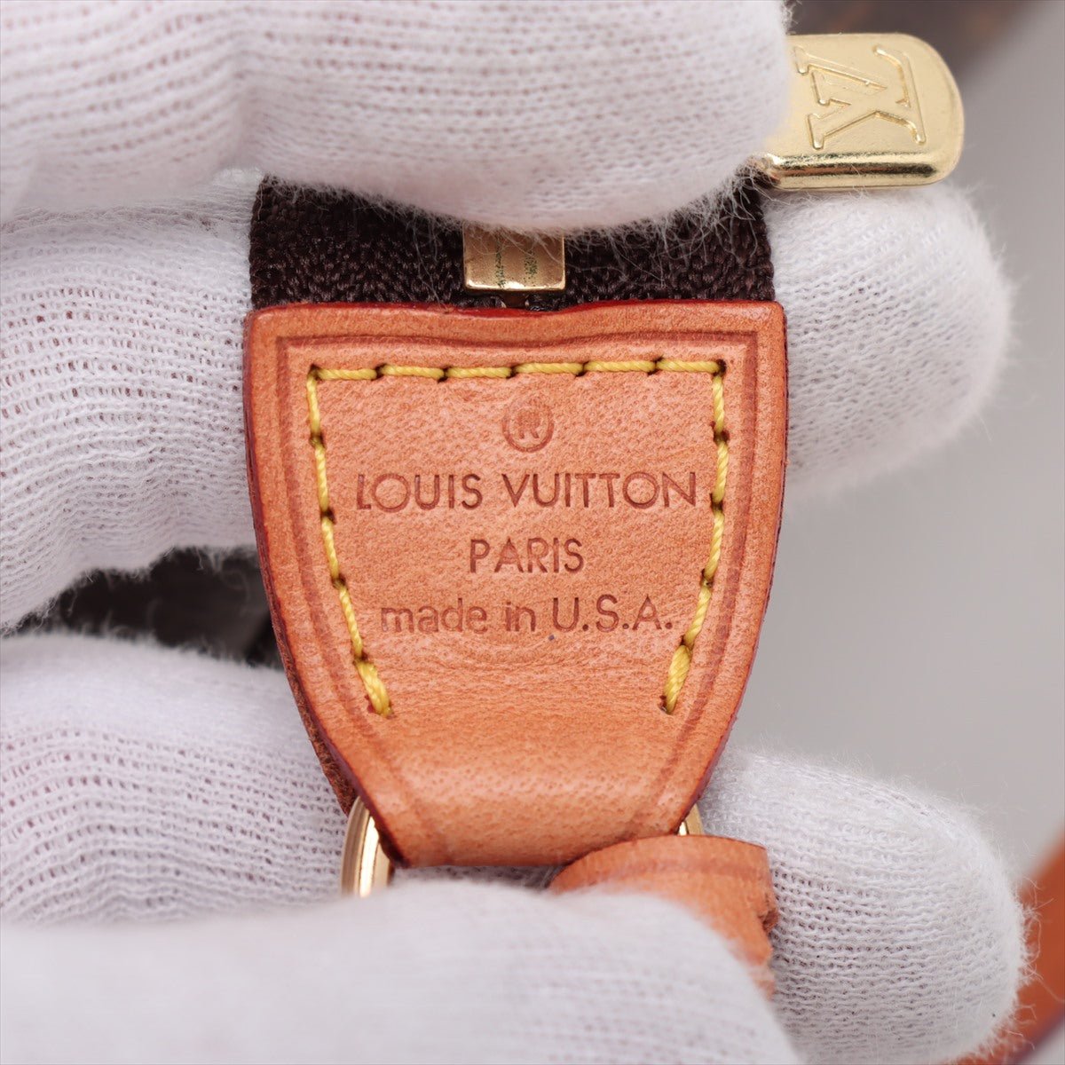 Second hand Louis Vuitton Pochette Canvas Pouch Clutch Monogram - Tabita Bags