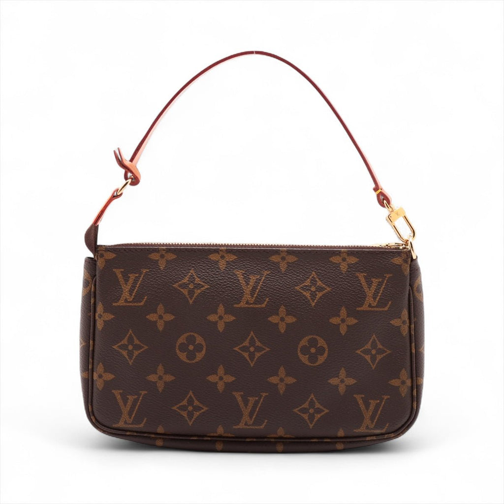 Second hand Louis Vuitton Pochette Canvas Pouch Clutch Monogram - Tabita Bags