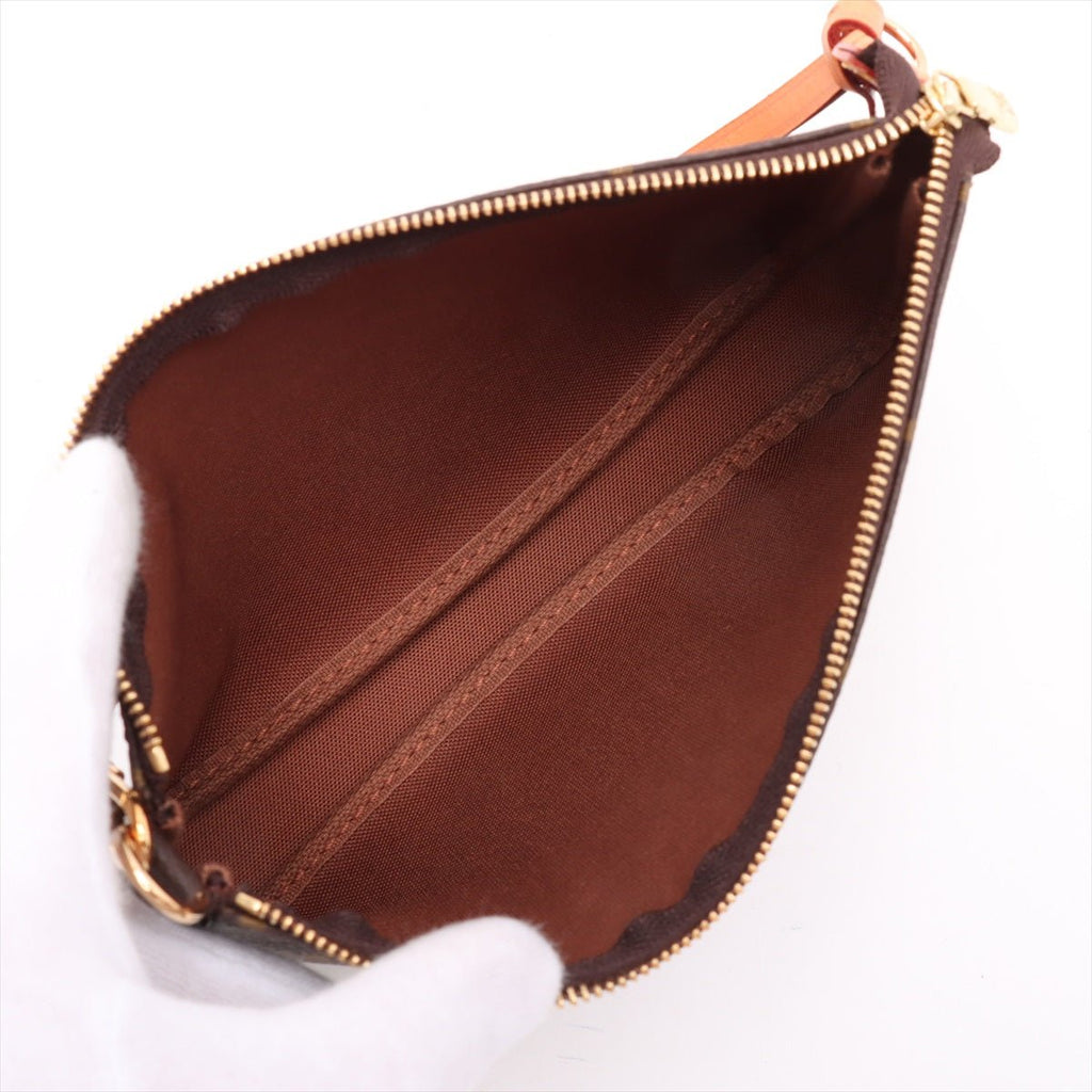 Second hand Louis Vuitton Pochette Canvas Pouch Clutch Monogram - Tabita Bags