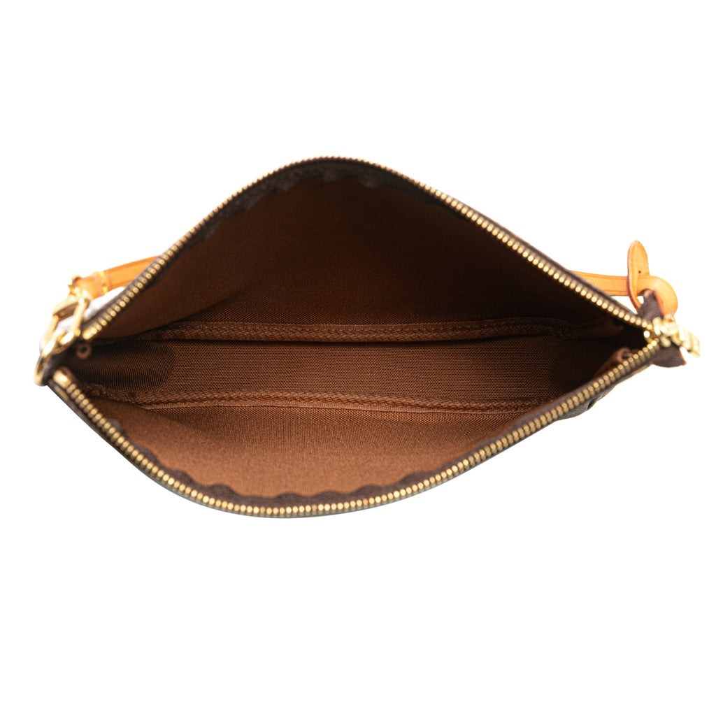 Second hand Louis Vuitton Pochette Canvas Pouch Clutch Monogram - Tabita Bags
