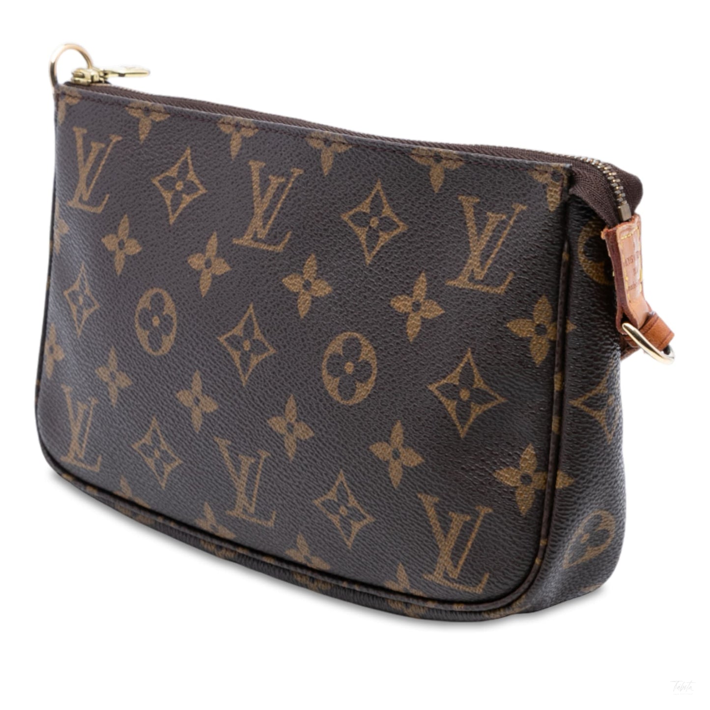 Second hand Louis Vuitton Pochette Canvas Pouch Clutch Monogram - Tabita Bags