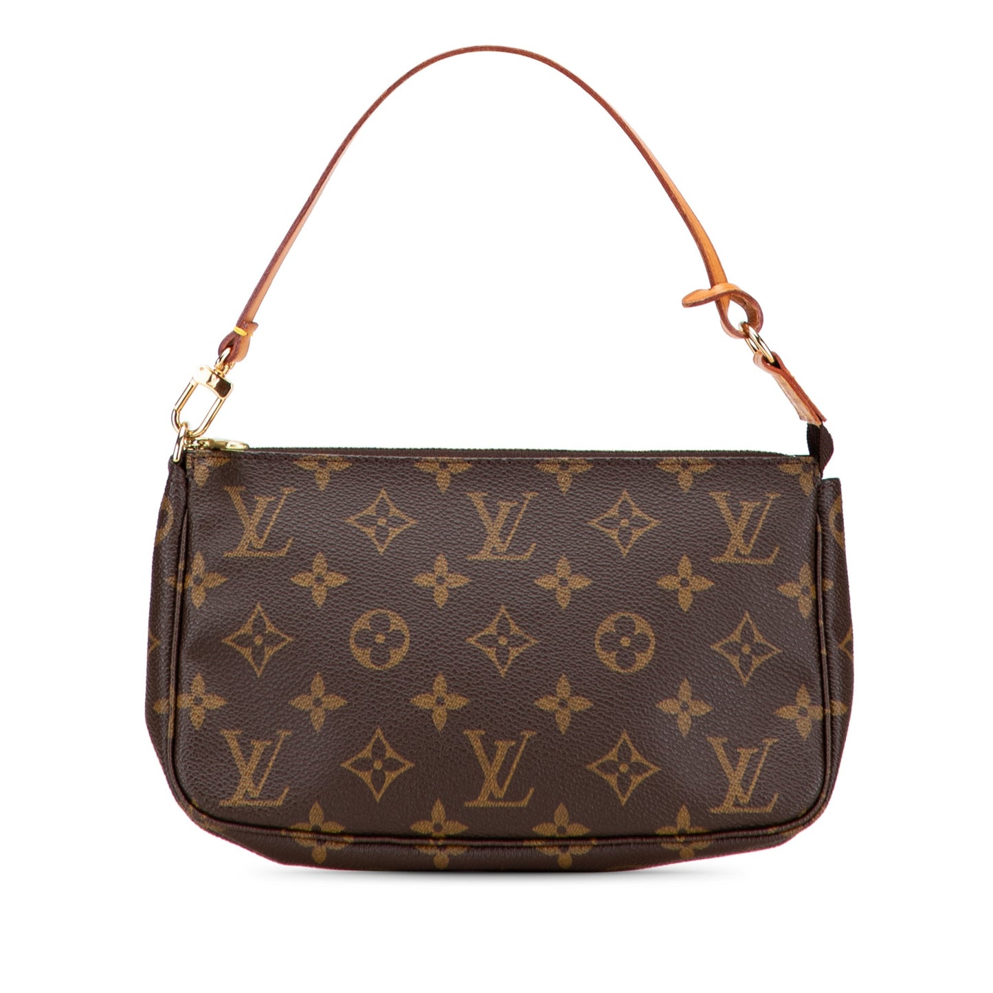 Second hand Louis Vuitton Pochette Canvas Pouch Clutch Monogram - Tabita Bags