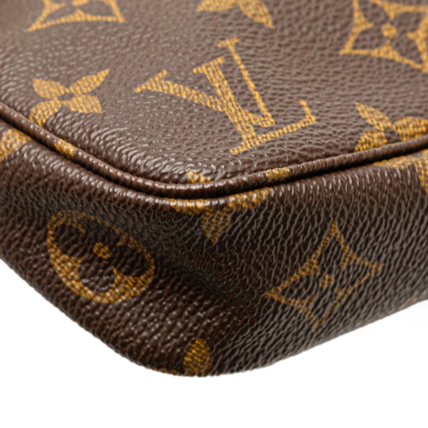 Second hand Louis Vuitton Pochette Canvas Pouch Clutch Monogram - Tabita Bags