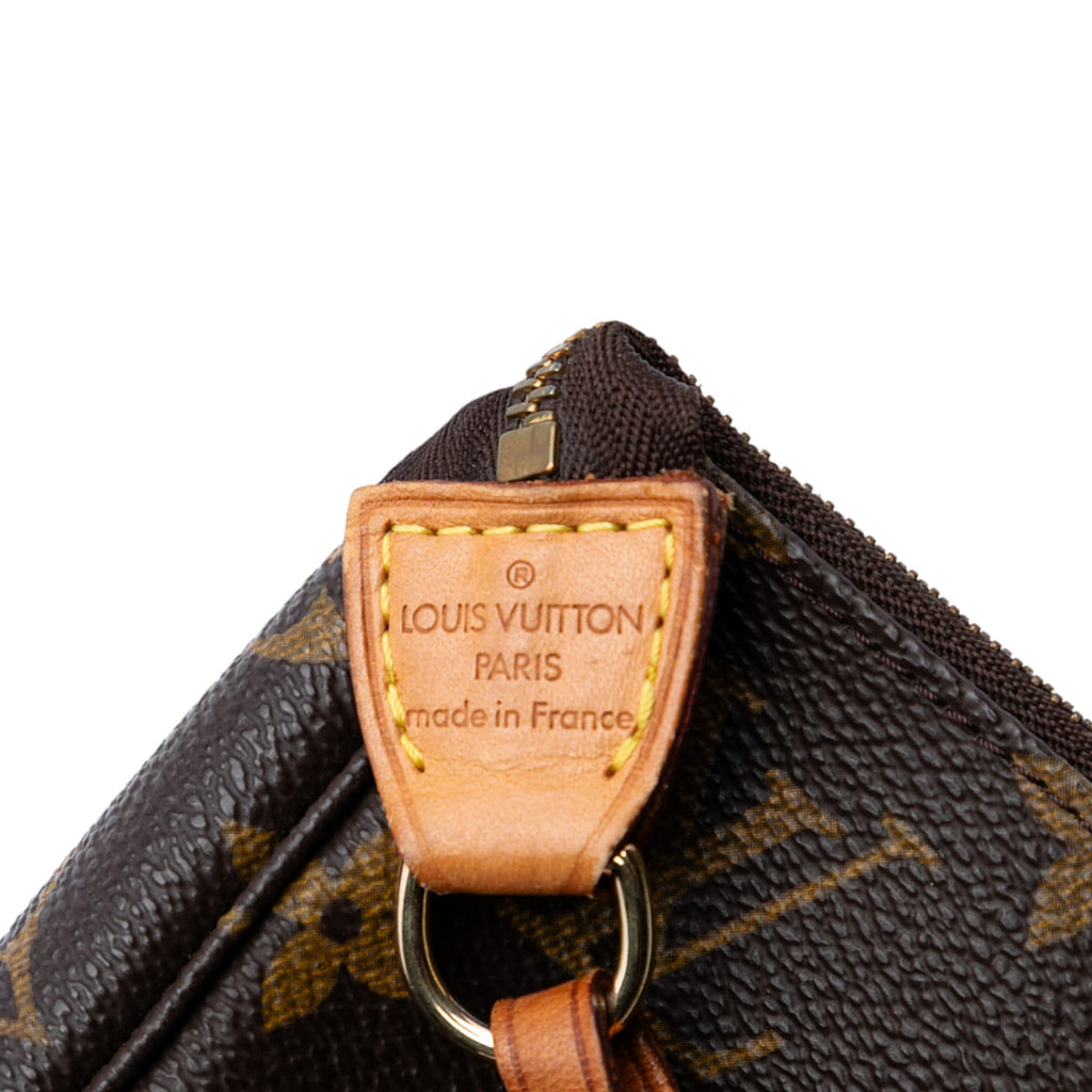 Second hand Louis Vuitton Pochette Canvas Pouch Clutch Monogram - Tabita Bags
