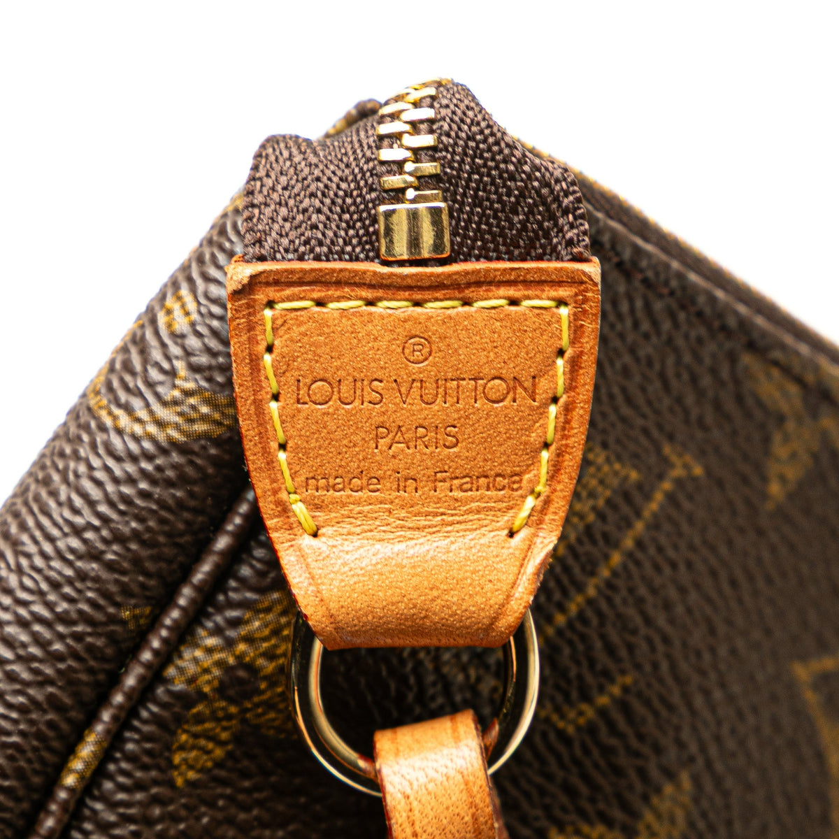 Second hand Louis Vuitton Pochette Canvas Pouch Clutch Monogram - Tabita Bags