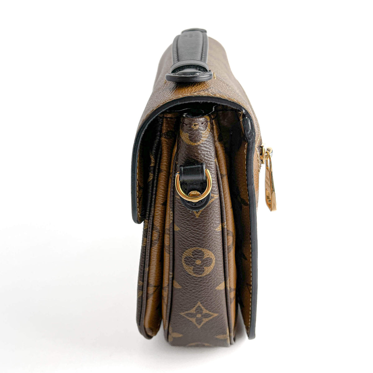 Second hand Louis Vuitton Pochette Métis Canvas 2 - Ways Flap Crossbody Monogram Reverse - Tabita Bags