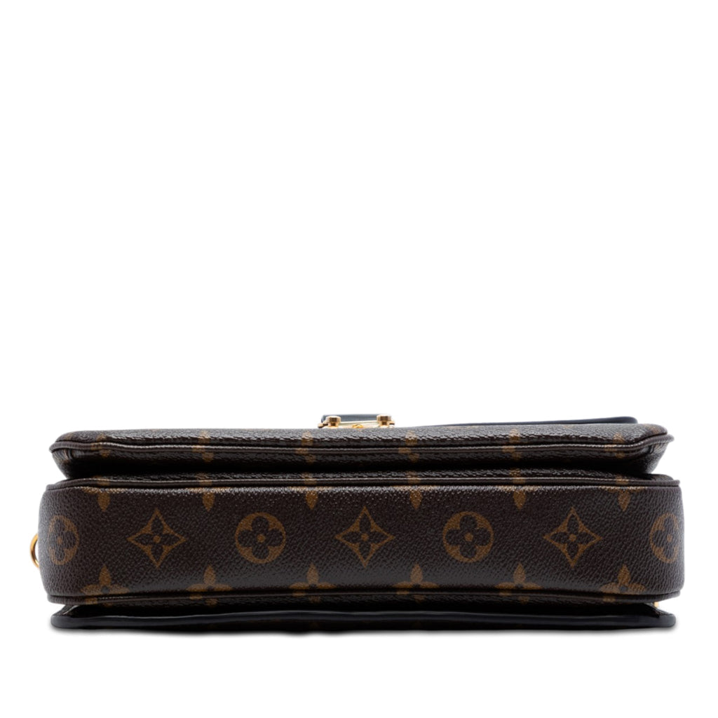 Second hand Louis Vuitton Pochette Métis Canvas Braided Handle Flap Crossbody Monogram - Tabita Bags