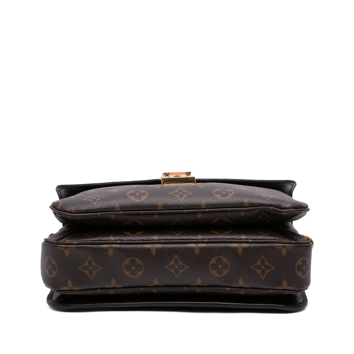Second hand Louis Vuitton Pochette Métis Canvas Flap Crossbody Brown - Tabita Bags