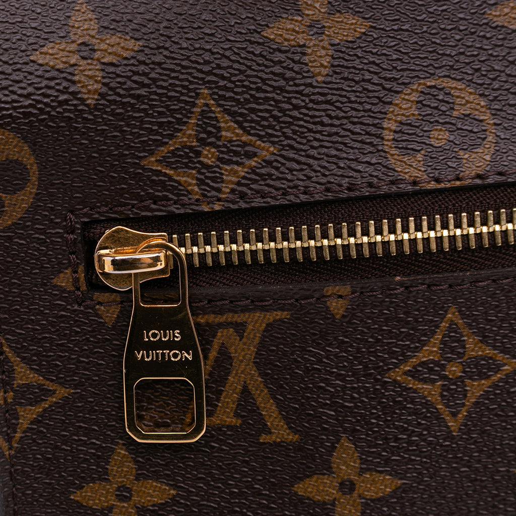 Second hand Louis Vuitton Pochette Métis Canvas Flap Crossbody Brown - Tabita Bags